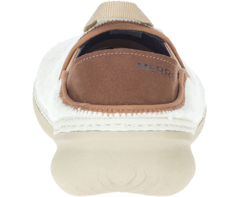 Slip On Senhora - Merrell Hut Moc Cocoa - Branco - CVX128376